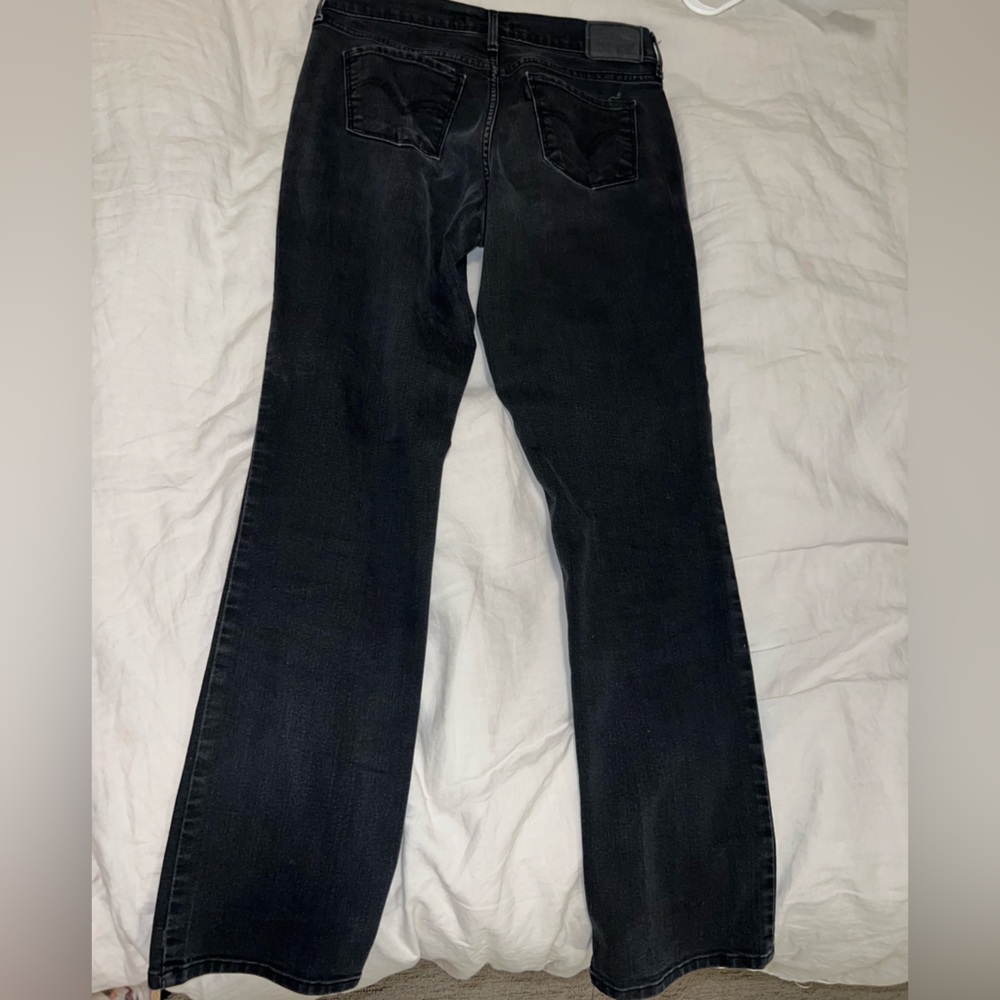 Levi's 505 Straight “Faded Black” Jeans - Picture 4 of 6